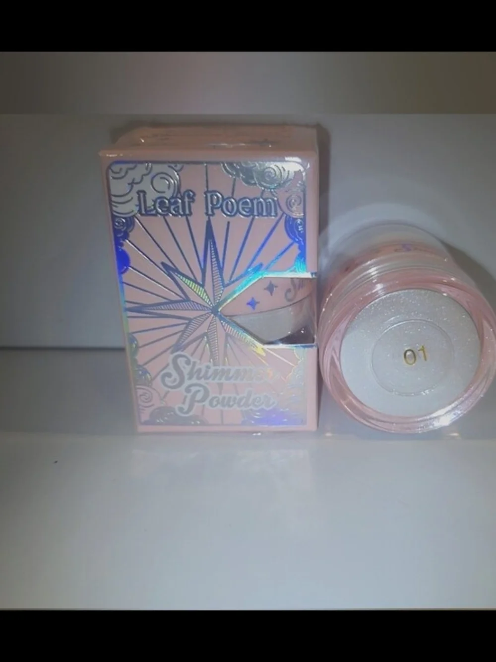Sephora Shimmer Powder Highlighter - Pink and Gold Packaging